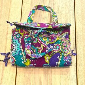 Vera Bradly paisley heather fall 2014 cosmetics bag